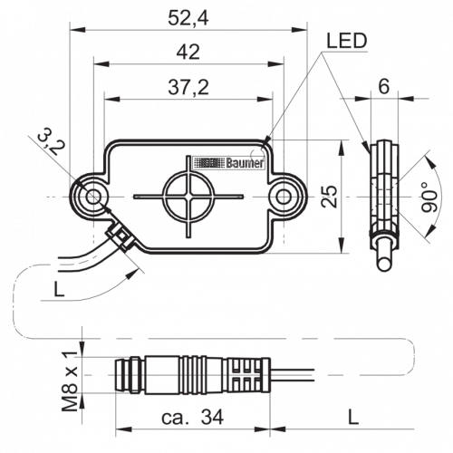2766-CFDK_25G11_KS35.png - CFDK 25G1125/KS35LN5 - Capacitive proximity sensors