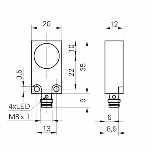 0927-CFDM_20_S35.png - CFDM 20P3500/S35L - Capacitive proximity sensors