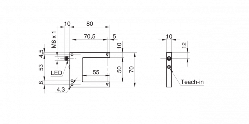 1446-FGUM_050x69.png - FGUM 050P6901/S35A - Fork sensors