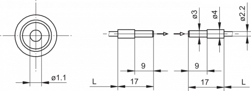 3747-FSE_xxxB2001.png - FSE 050A2001 - Glass fiber optic cable