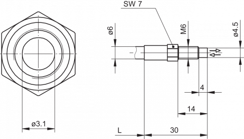 3809-FUE_xxxB1001.png - FUE 050A1001 - Glass fiber optic cable
