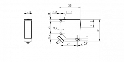 1139-FEDM_12.png - FEDM 12P5101 - Through beam sensors - miniature