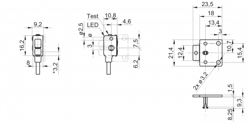 0418-FSDK_07.png - FSDK 07D9601 - Through beam sensors - subminiature