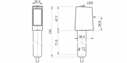 3887-O500H-TR.png - O500H.TR-ZZZZ.PVCK - Through beam sensors - hygiene