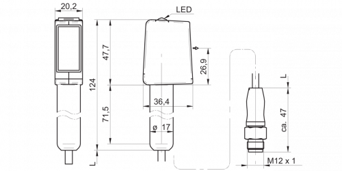 3889-O500H-TR_KS34.png - O500H.TR-ZZZZ.PVOK - Through beam sensors - hygiene