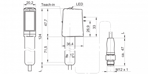3558-O500H-R_KS34.png - O500H.RP-GW1B.PVOK - Retro-reflective sensors - hygiene