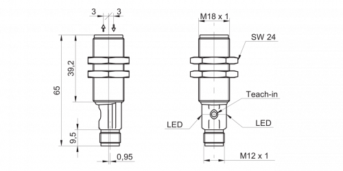 3233-OR18_x_S14.png - OR18.SP-PV1T.7BO - SmartReflect Light barriers - standard