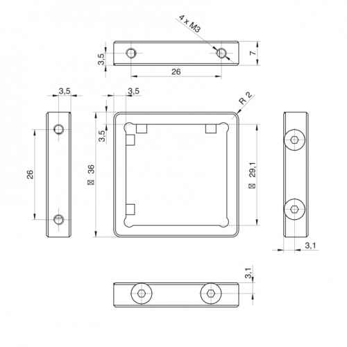 11165175.png - Adapter CX- / TX-Mount