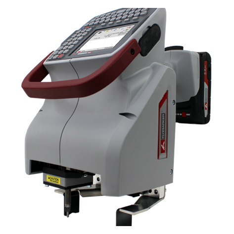 FlyMarker® mini 85/45 plus se speciální přírubou.