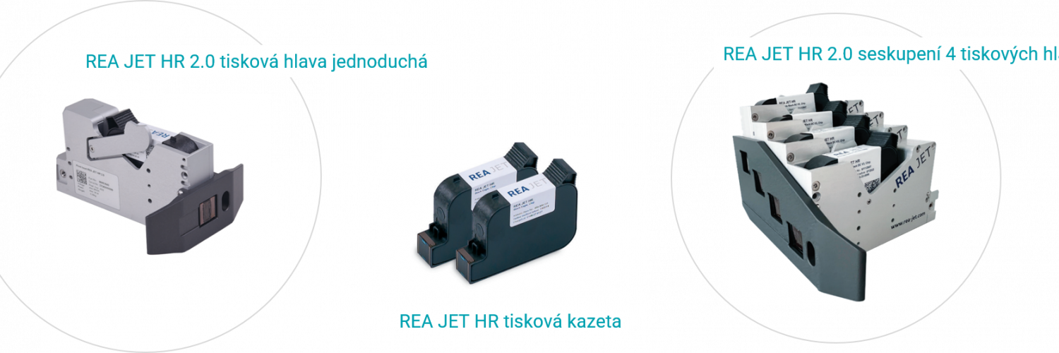 Značicí jednotka REA JET HR s technologií HP