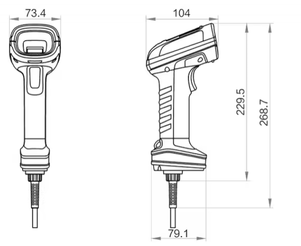 Robustní a ergonomický design a dlouhá výdrž