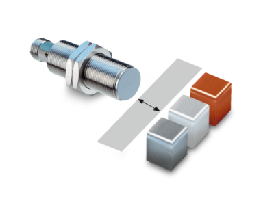 Induktivní snímače Baumer s jednou snímací vzdáleností pro různé kovy.