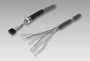 Connection cable with tinned wire ends (UL/CSA), 8 m
