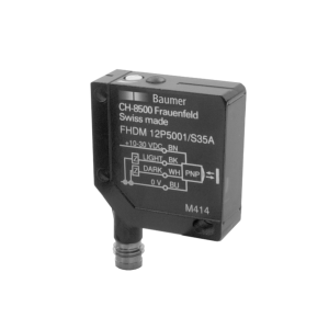 FHDM 12N5001/S35A - Diffuse sensors with background suppression - miniature