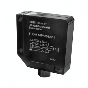 FHDM 16N5001/S14 - Diffuse sensors with background suppression - standard