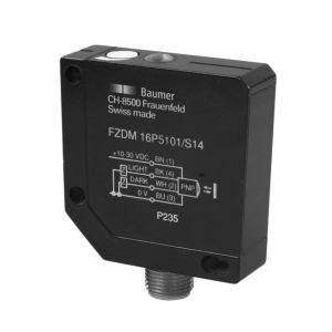 FZDM 16P5101/S14 - Diffuse sensors with intensity difference - standard