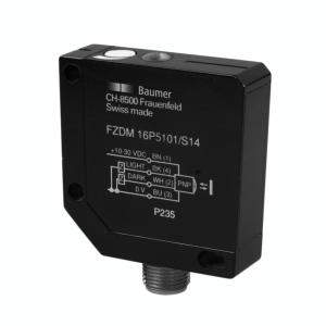 FZDM 16P5101/S14 - Diffuse sensors with intensity difference - standard