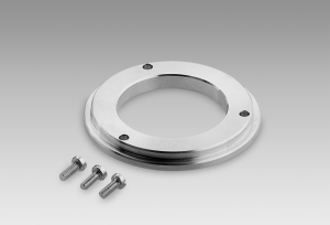 Adaptor plate for clamping flange, mounting by eccentric fixings (order separately) (Z 119.025)