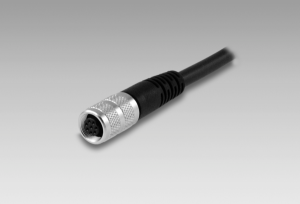 ESG 62FP1000G - Connector M9, 8 pin, straight, 10 m, shielded