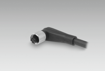ESW 05SP0500 - Connector M5, 3 pin, angular, 5 m