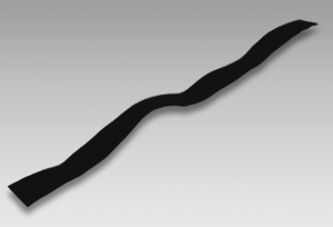 BX 20-1200-1 - Velcro strip cut to length 1200 mm