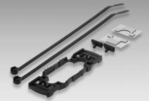 HC25-1 - Mounting frame HC25-1 incl. accessories, optional Velcro strip order separately
