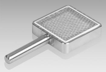 FTDR 047W047 - Stainless steel reflector for retro-reflective sensor in hygiene design