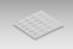 Z-FTDF 050K1000 - Reflective tape rectangular 50 x 1000 mm