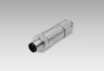 Cable connector M12, 4-pin, straight, D-coded, without cable (Z 185.S01)