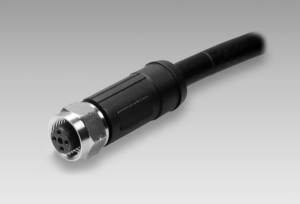 ESG 34CE0500G - Connector M12, 5 pin, straight, 5 m, shielded