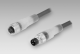 ESG 32A/KSG62AH1000G - M8 straight connector to M9 straight mating connector, 4-pin, 10 m, shielded